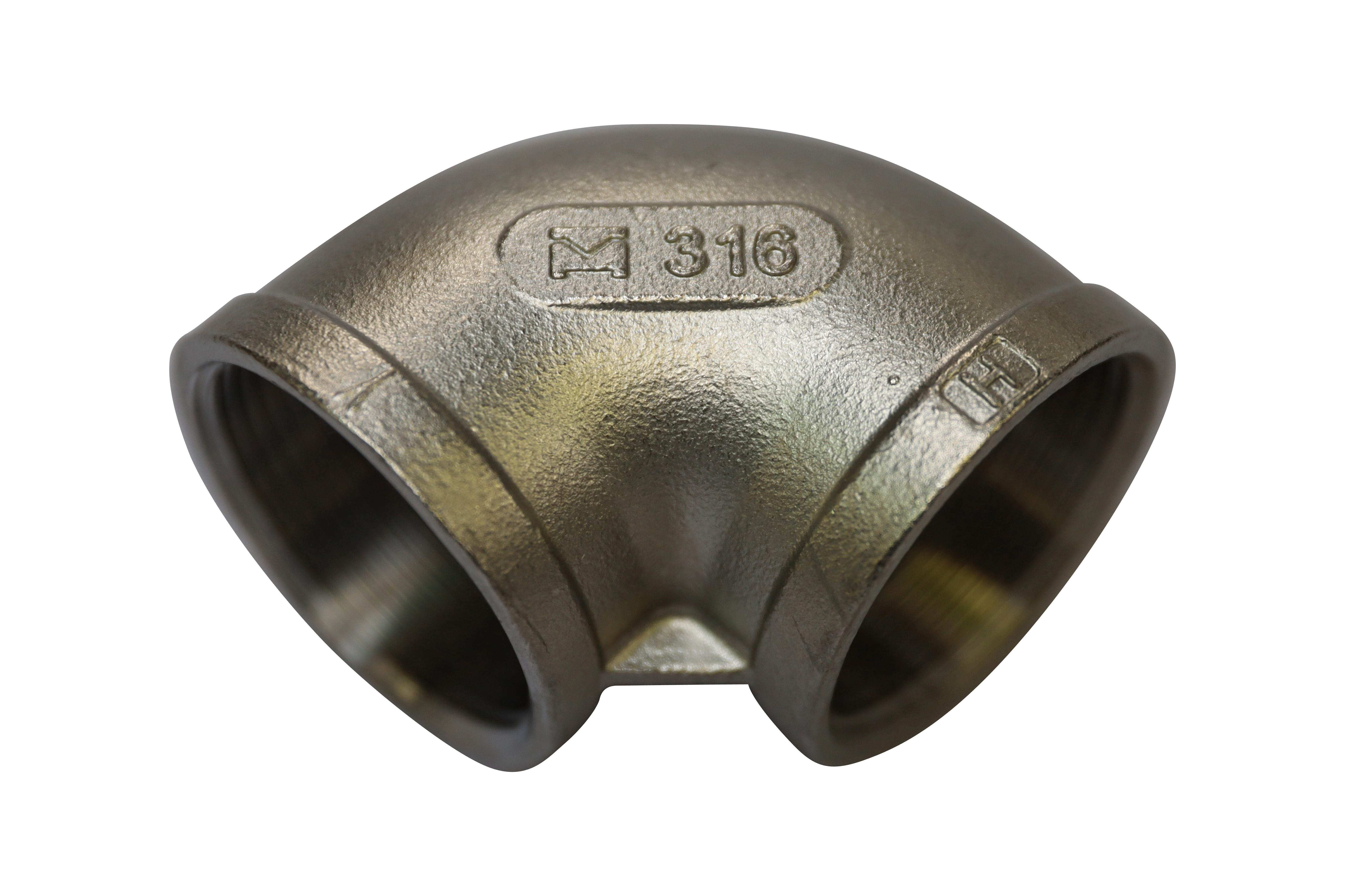 Winkel 90° IG 1 1/2" V2A