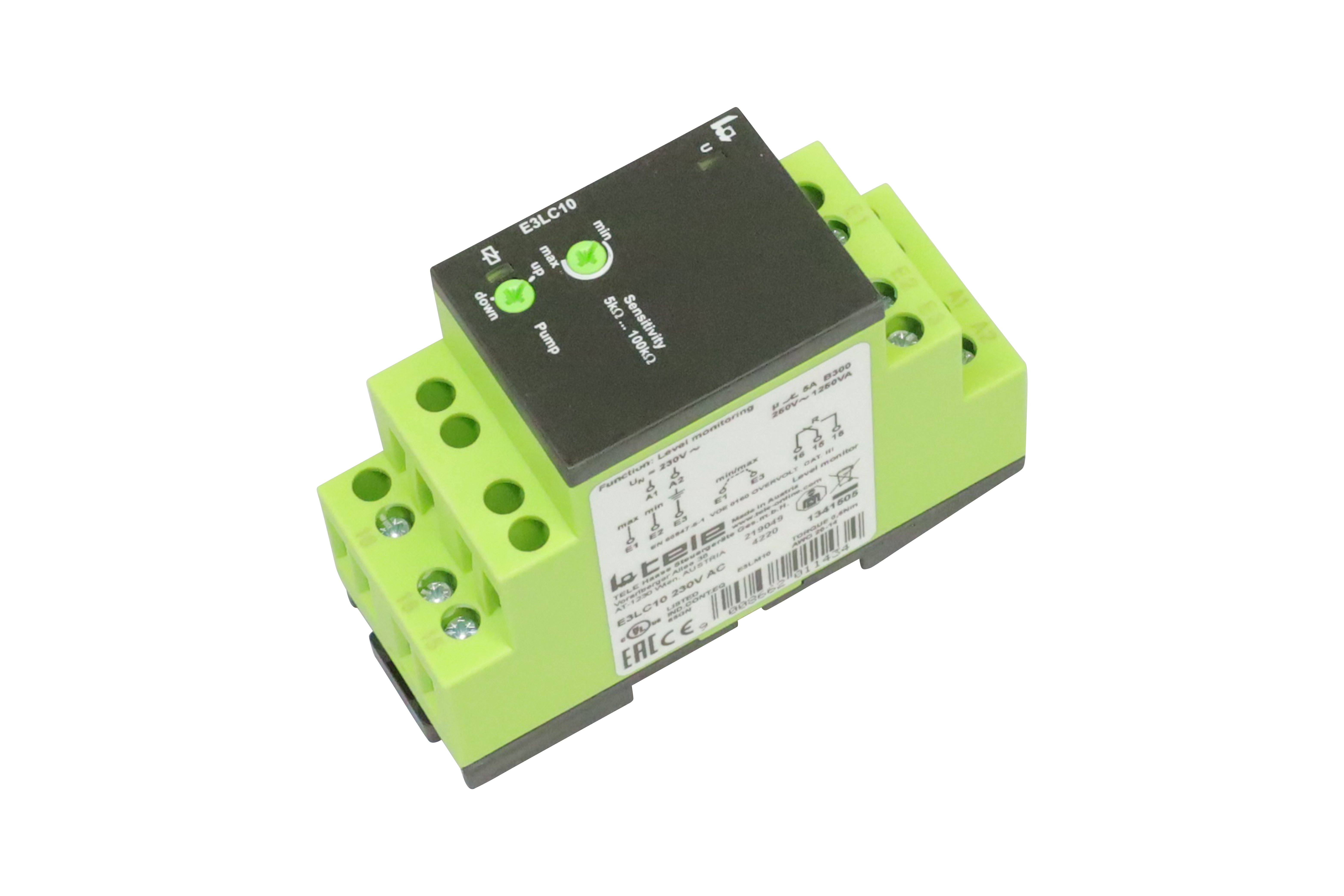 Niveaurelais E3LC10 230V AC
