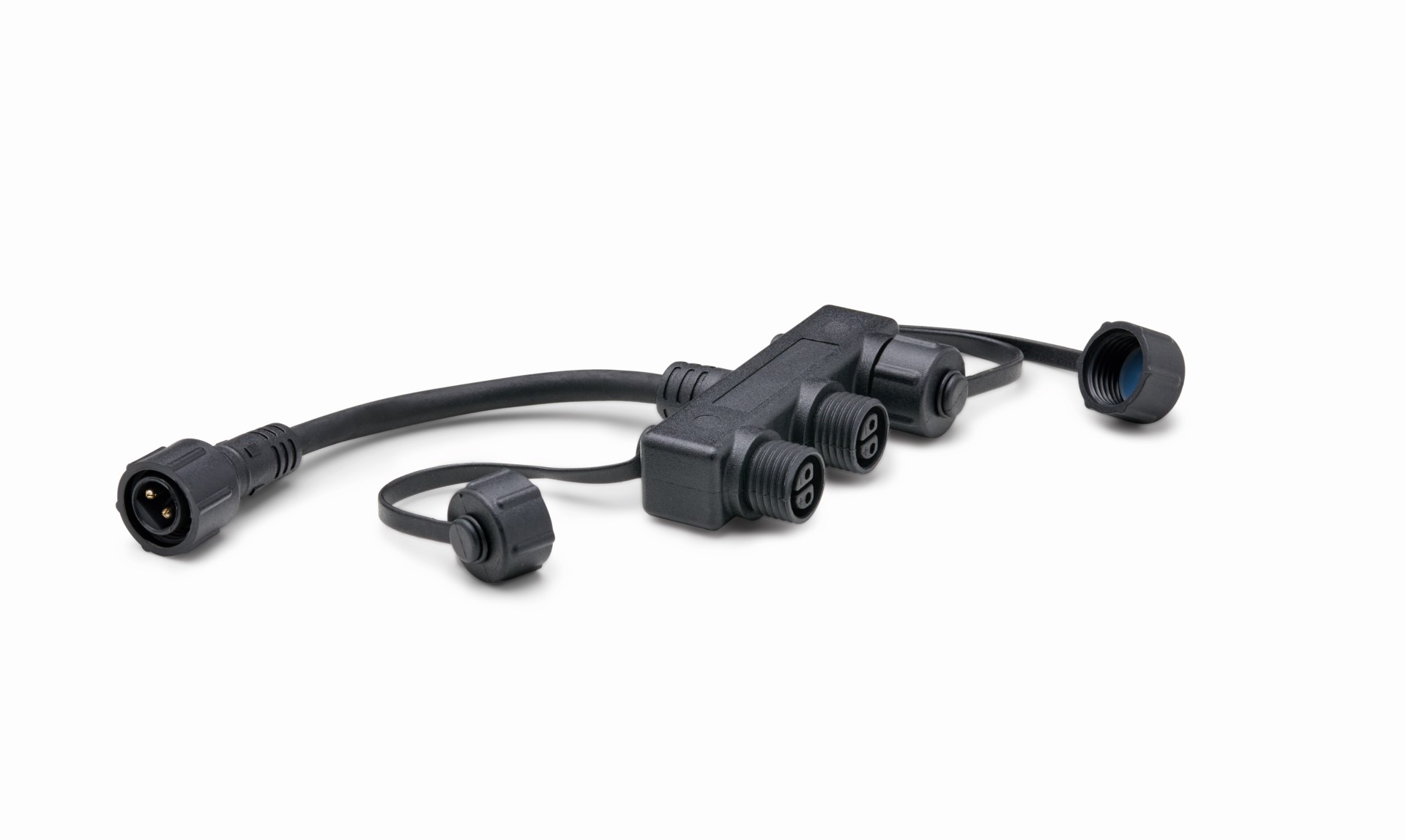 LunAqua Connect Dreifach-Verteiler weiß